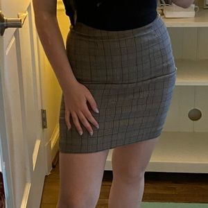 Plaid Skirt